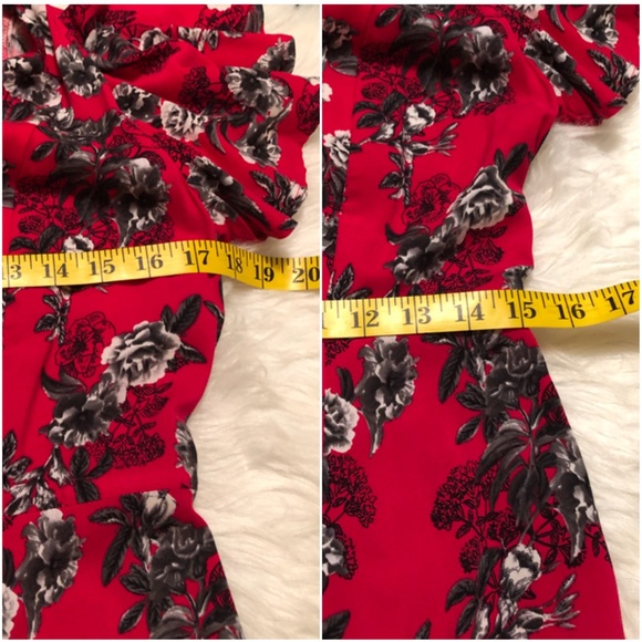 ❌SOLD❌TORRID FLORAL PRINT BUTTON CHALLIS DRESS - Picture 7 of 8